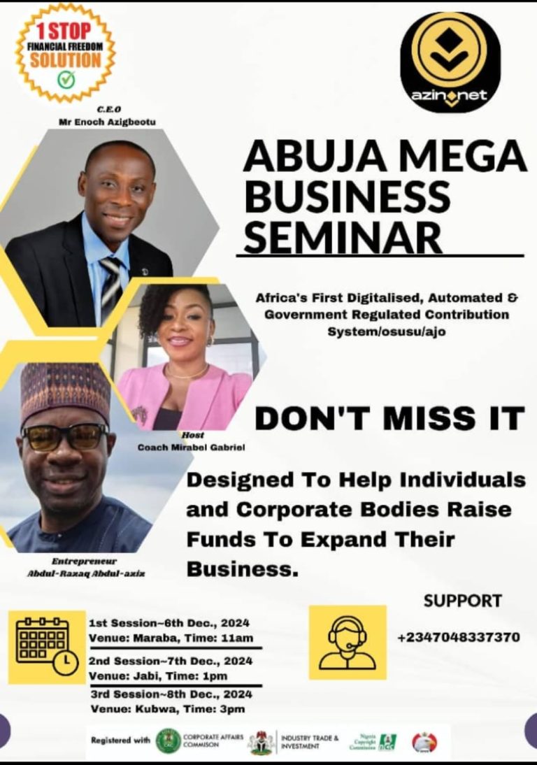Abuja Mega Business Seminar